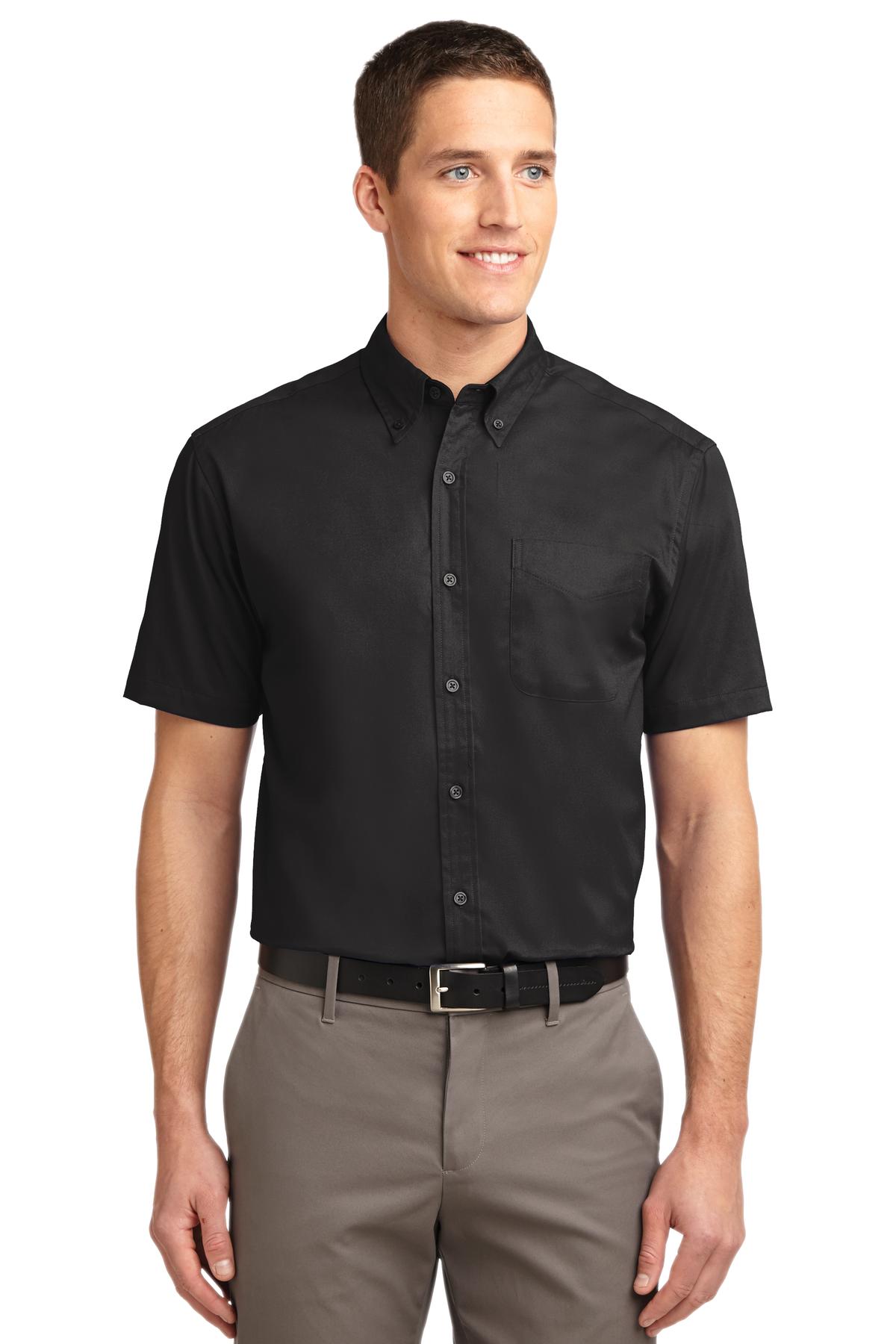 Port AuthorityÂ® Tall Short Sleeve Easy Care Shirt. TLS508