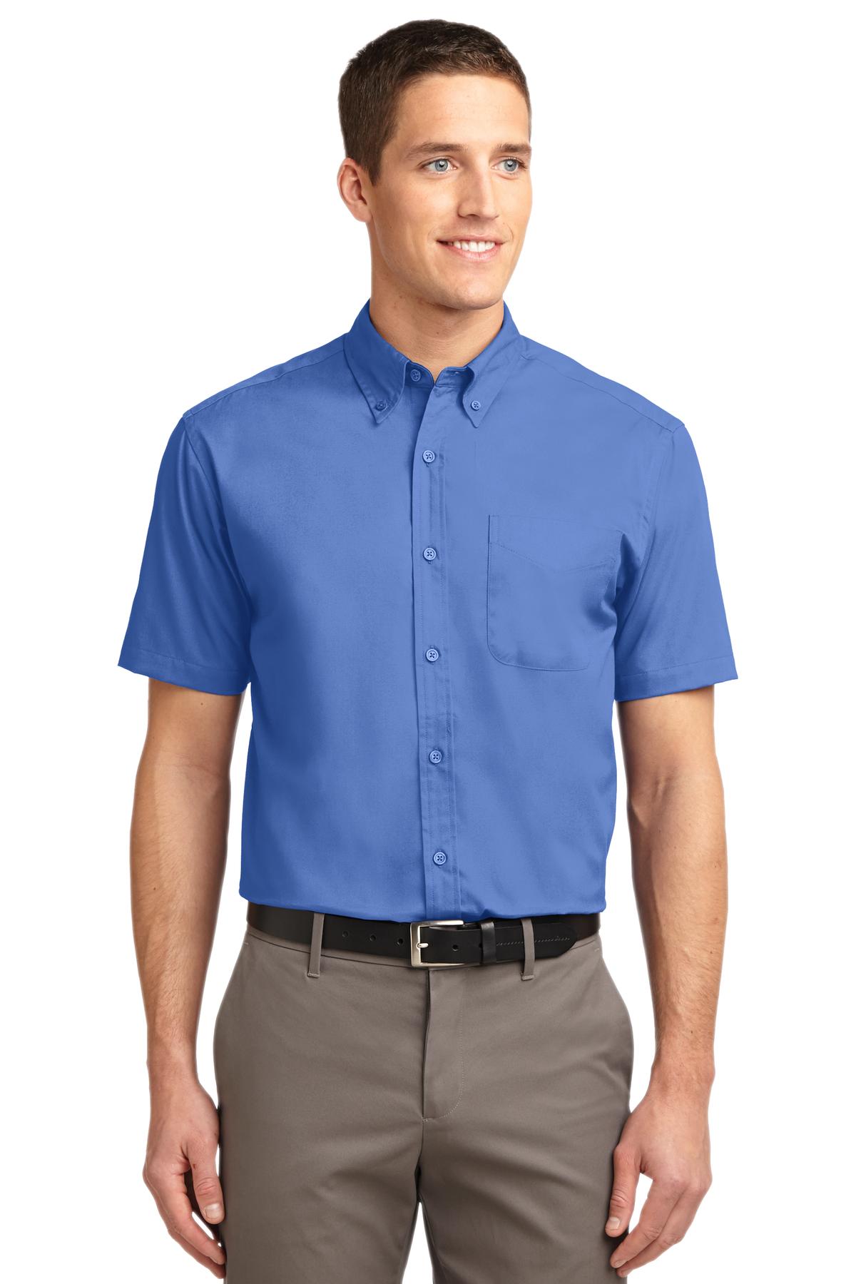Port AuthorityÂ® Tall Short Sleeve Easy Care Shirt. TLS508