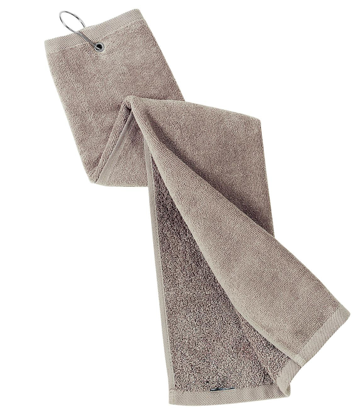 Port AuthorityÂ® Grommeted Tri-Fold Golf Towel.  TW50