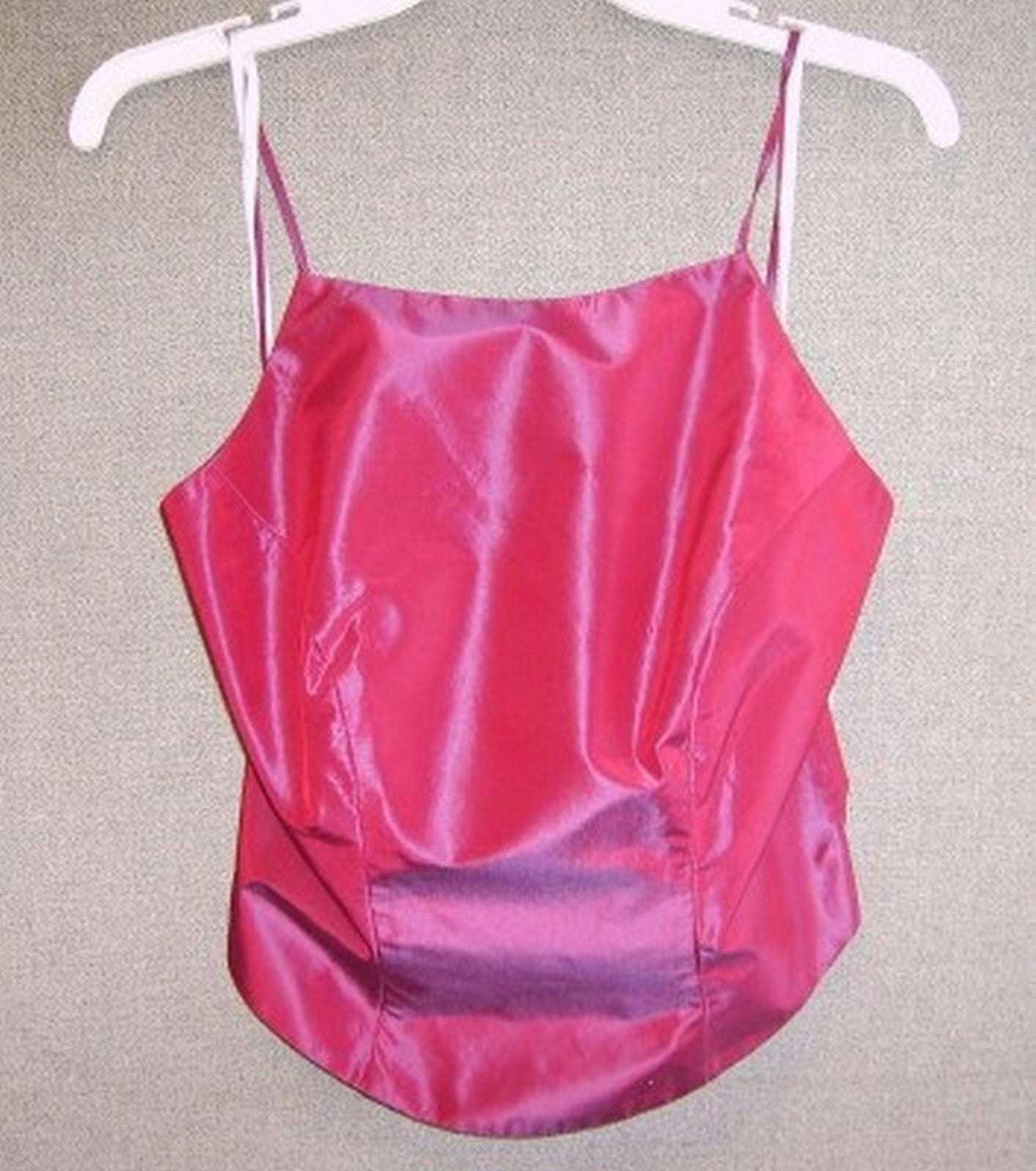 Watters & Watters Women Top Taffeta Purple Red Size 6