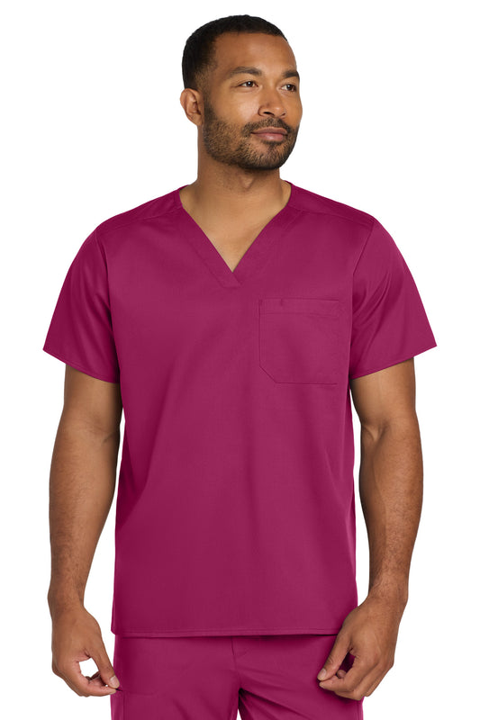 WinkÂ® Unisex WorkFlex Chest Pocket V-Neck Top WW3160