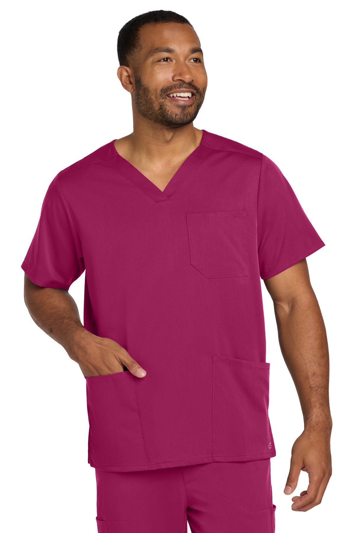 WinkÂ® Men's Premiere Flexâ„¢ V-Neck Top WW5068
