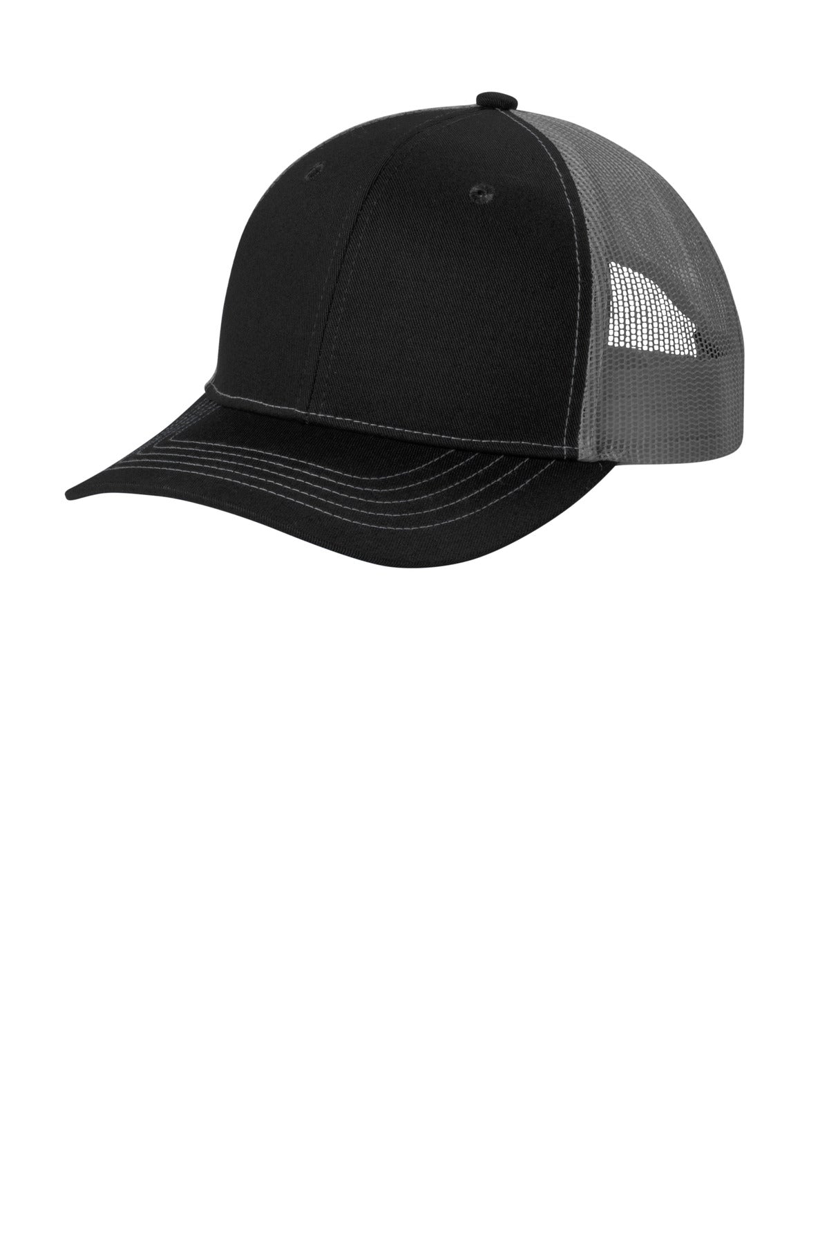 Port AuthorityÂ® Youth Snapback Trucker Cap YC112