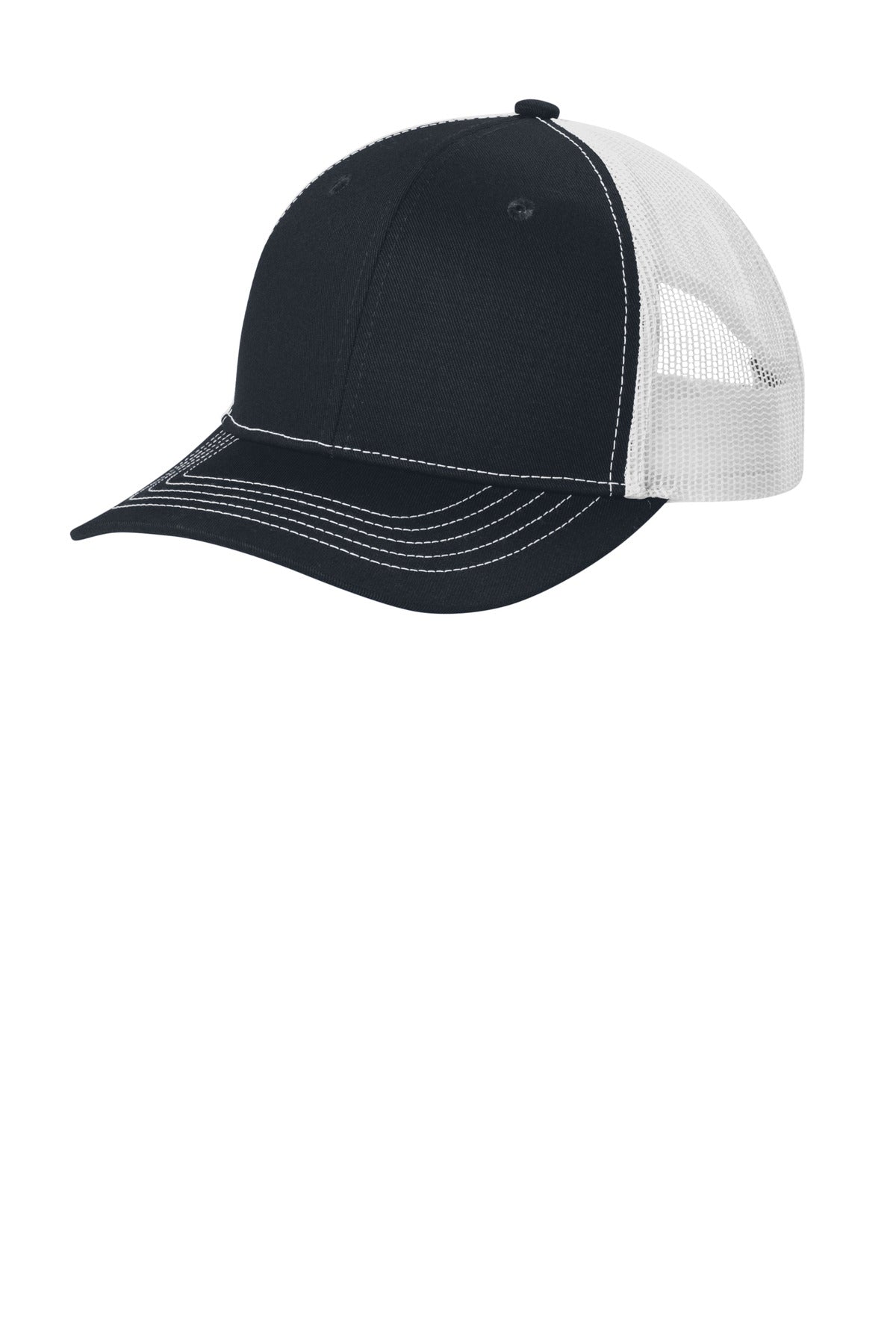 Port AuthorityÂ® Youth Snapback Trucker Cap YC112