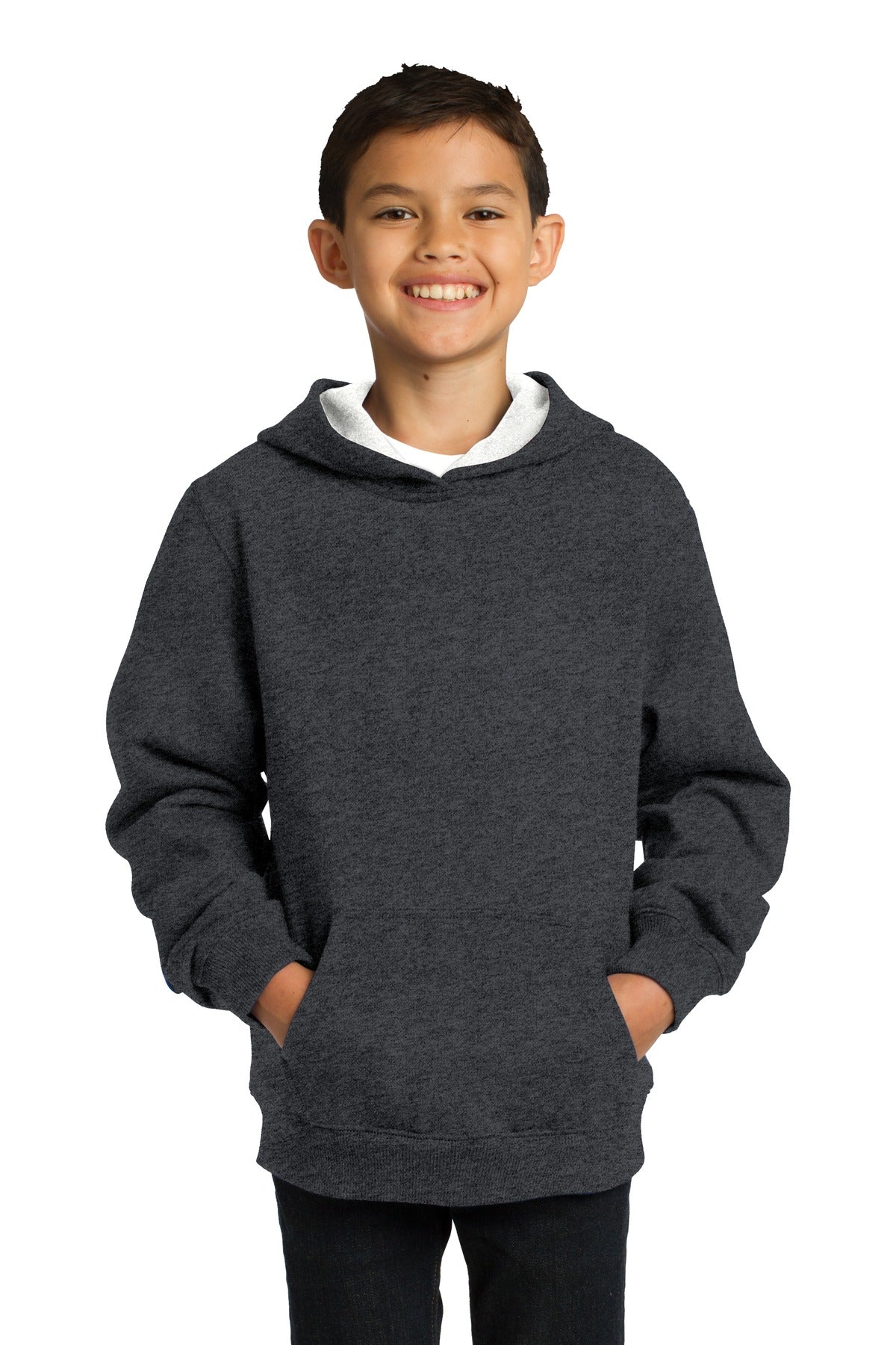 Sport-TekÂ® Youth Pullover Hooded Sweatshirt. YST254