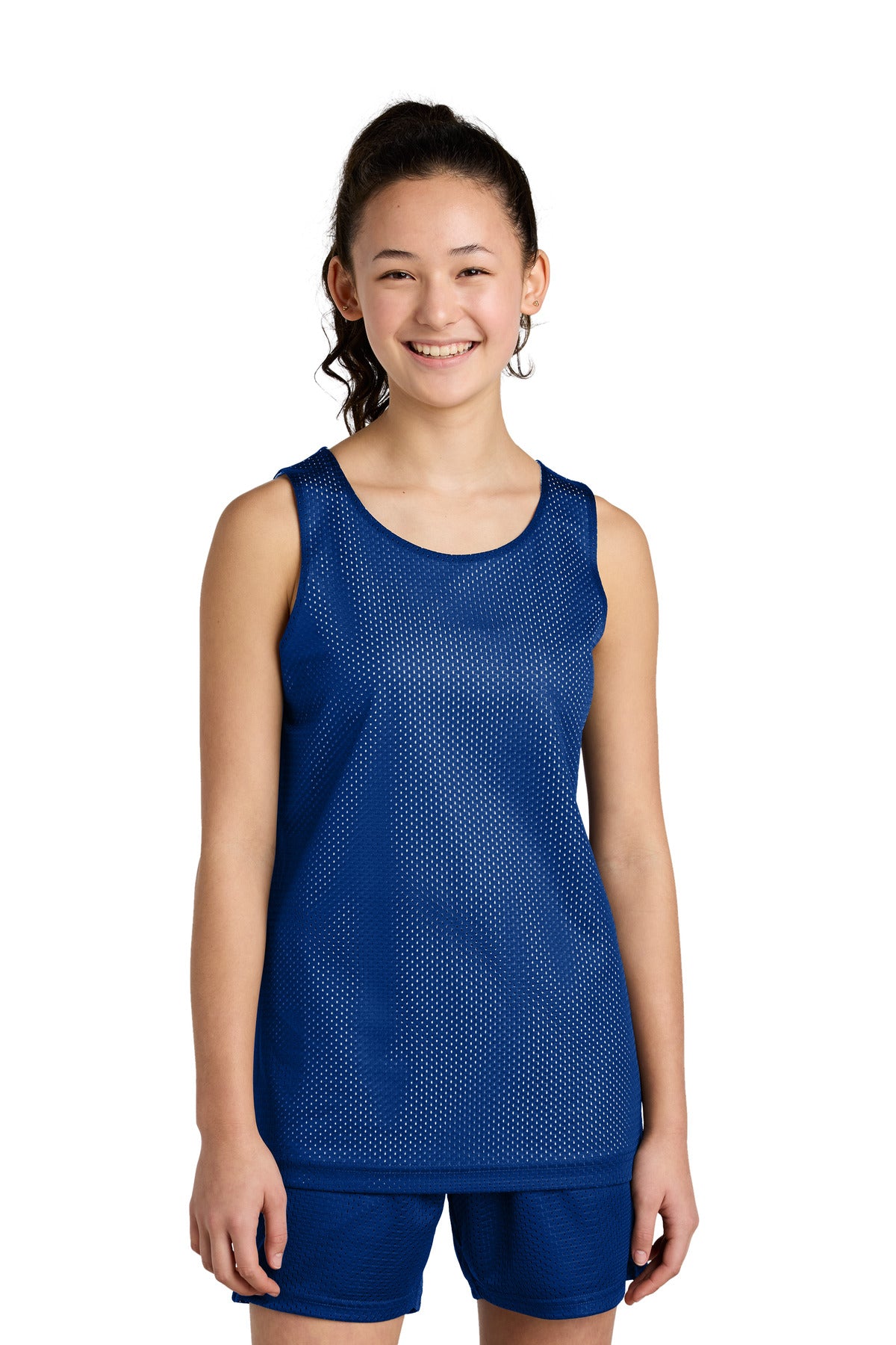 Sport-TekÂ® Youth PosiChargeÂ® Reversible Mesh Tank YST5000