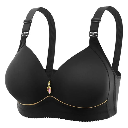 Mom Brassiere Without Steel Ring Breathable Gathered Ladies Underwear Non-magne image 0