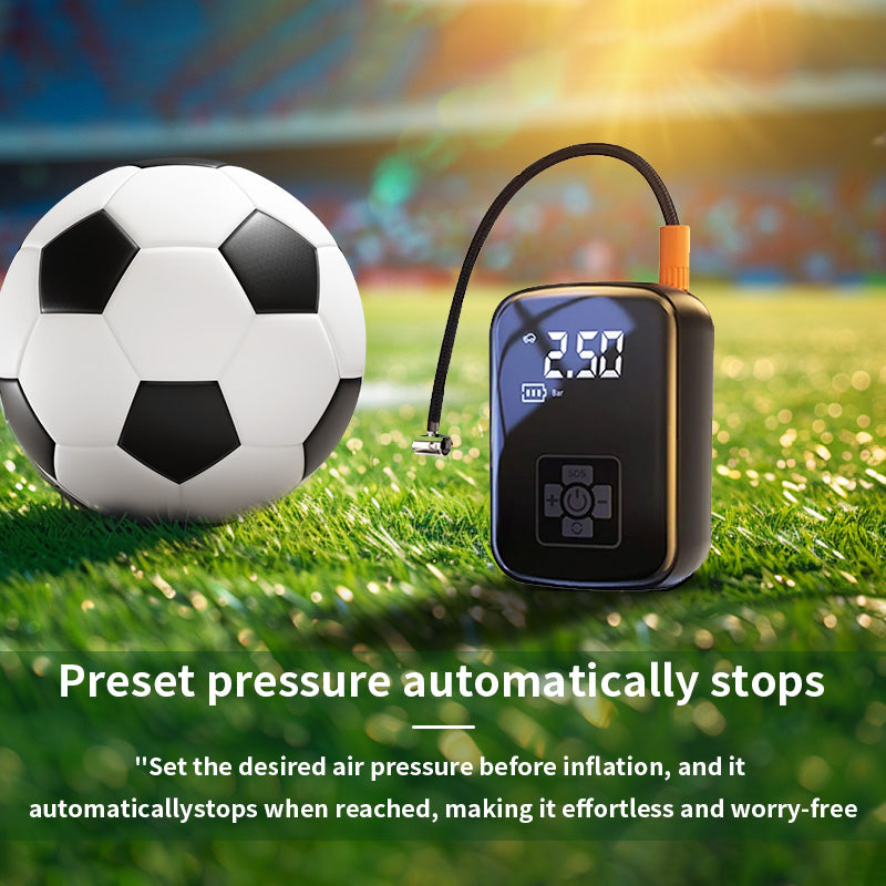 Car-mounted Wireless Air Pump Car Portable Air Pump Electric Car Uses Tire Pump image 1