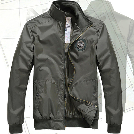 US Air Force Pilot Casual Fashion Men's Jacket Medal Camping Male Clothing Moto image 0