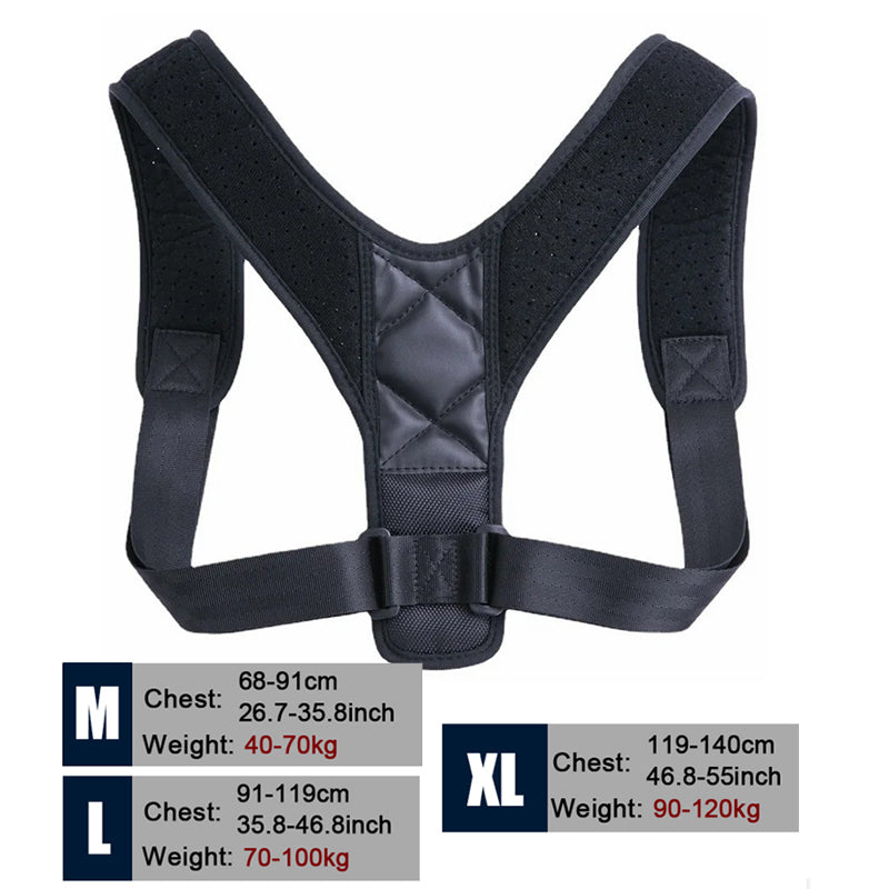 Back Posture Correction Belt Hunchback Prevention Correction of Sitting Posture image 5