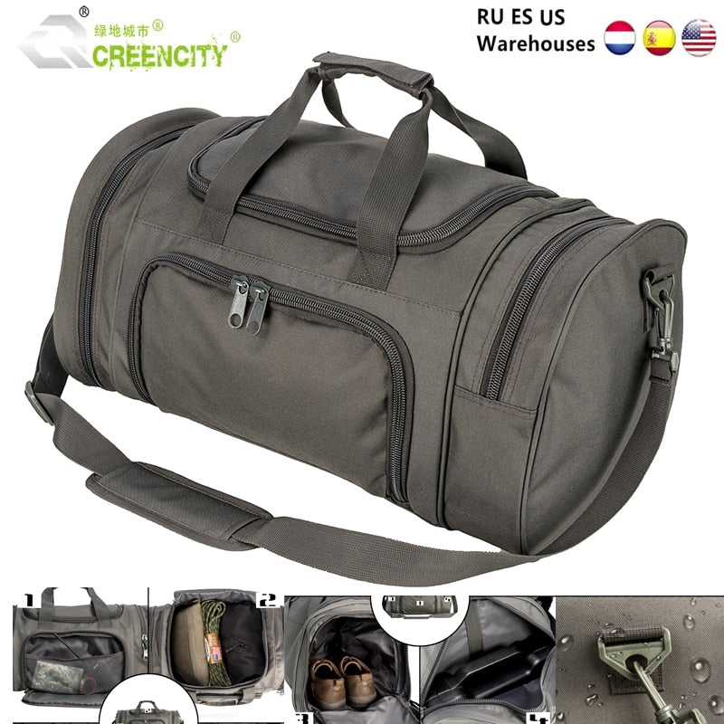 Outdoor Waterproof Travel Sport Bag Men Women Gym Bags For Fitness Training Han image 1