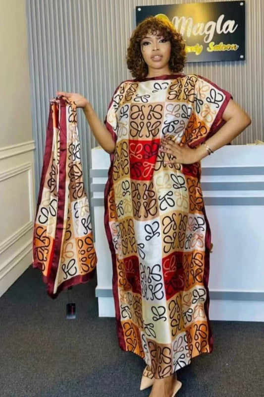 2024 New African Abaya Oversize Fashion Soft Women Clothing Dubai Dashiki Loose image 0