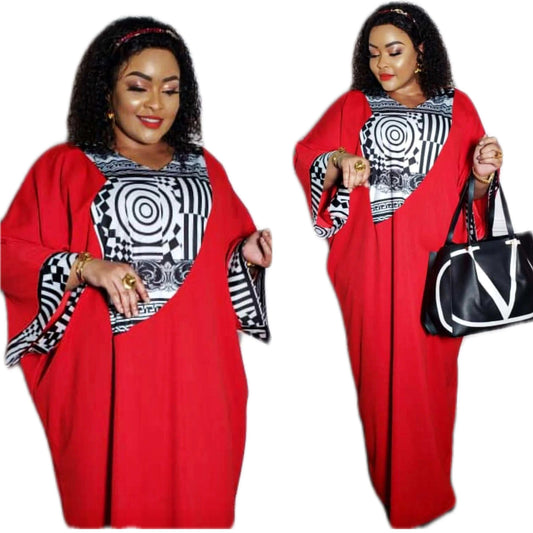 Oversize Vestidos Africanos Para Mujeres Talla Grande  Free Style African Dashi image 0