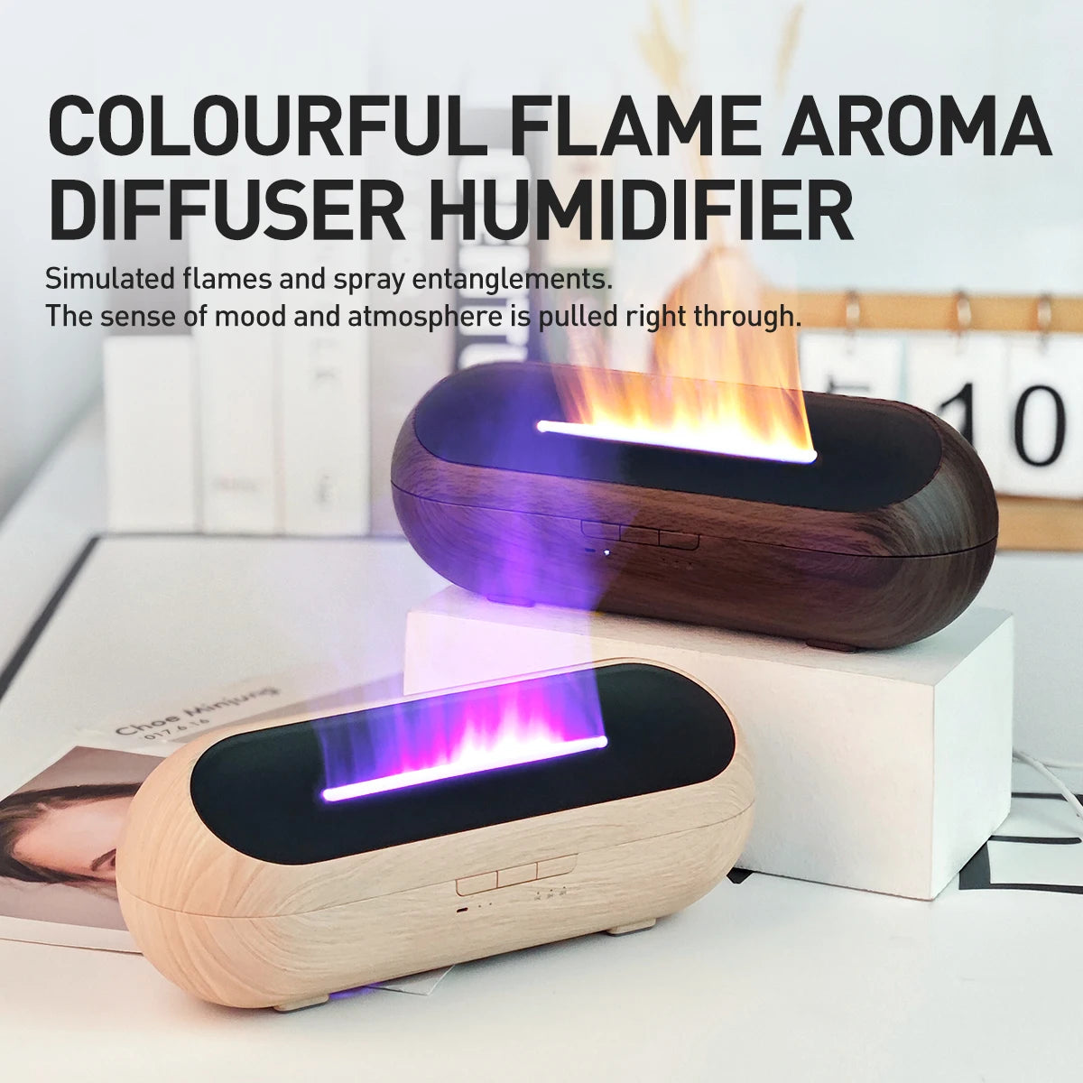 Cute 2024 2024 For Humidifiers For  Essential Oils Diffusers For Bedroom Purifi image 1