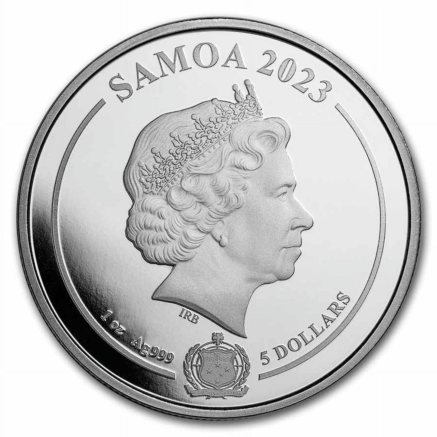 2023 Samoa 1 oz Silver Looney Tunes Tweety BU image 1