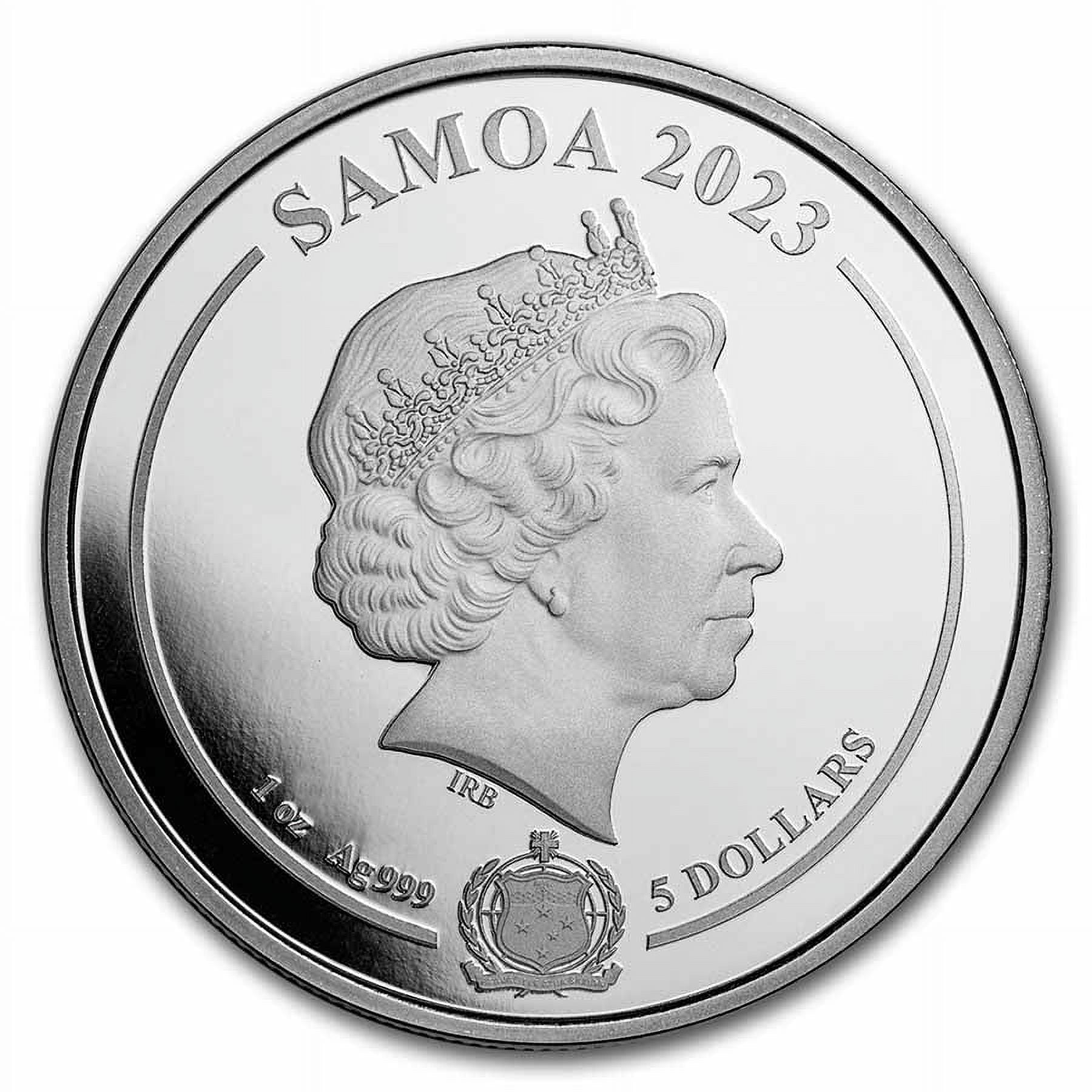 2023 Samoa 1 oz Silver Looney Tunes Tweety BU image 1
