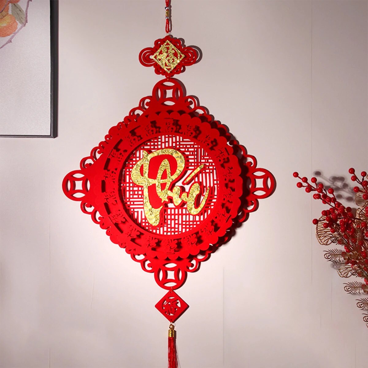 Chinese Lunar New Year Decorations 2024 Vietnam Spring Festival Hanging Pendant image 5
