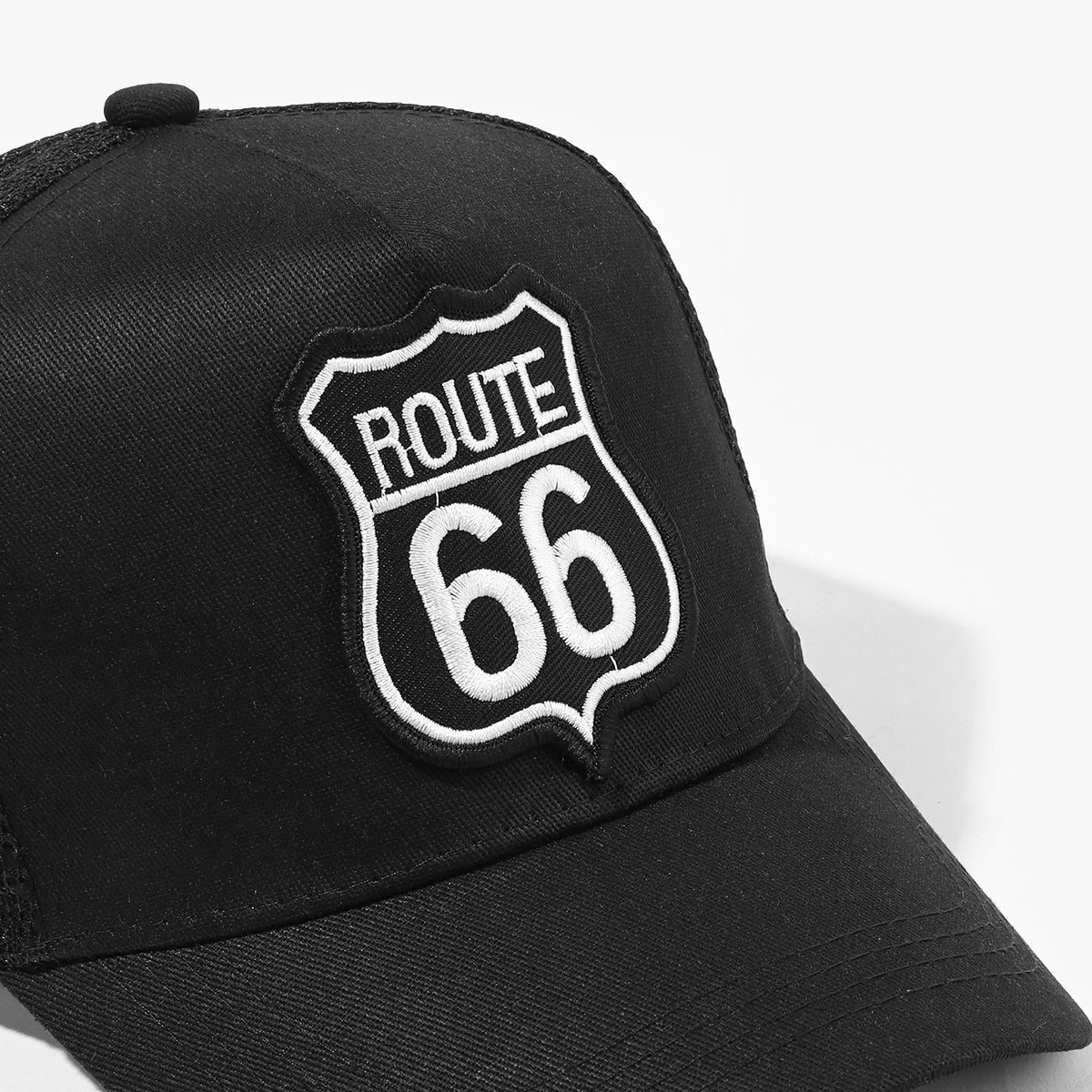 ROUTE 66 Baseball Cap Spring Autumn  Mesh Snapbac Hat For Women Men Trucker Hat image 10