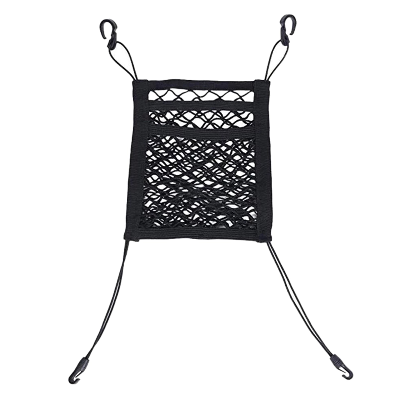 25x30cm Motorcycle Luggage Net Hook Hold Bag Bike Scooter Mesh Fuel Tank image 3