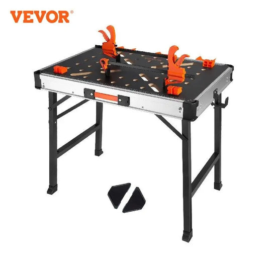 VEVOR Folding Work Table 1000LBS Load Capacity Multifuctional Portable Workbenc image 0