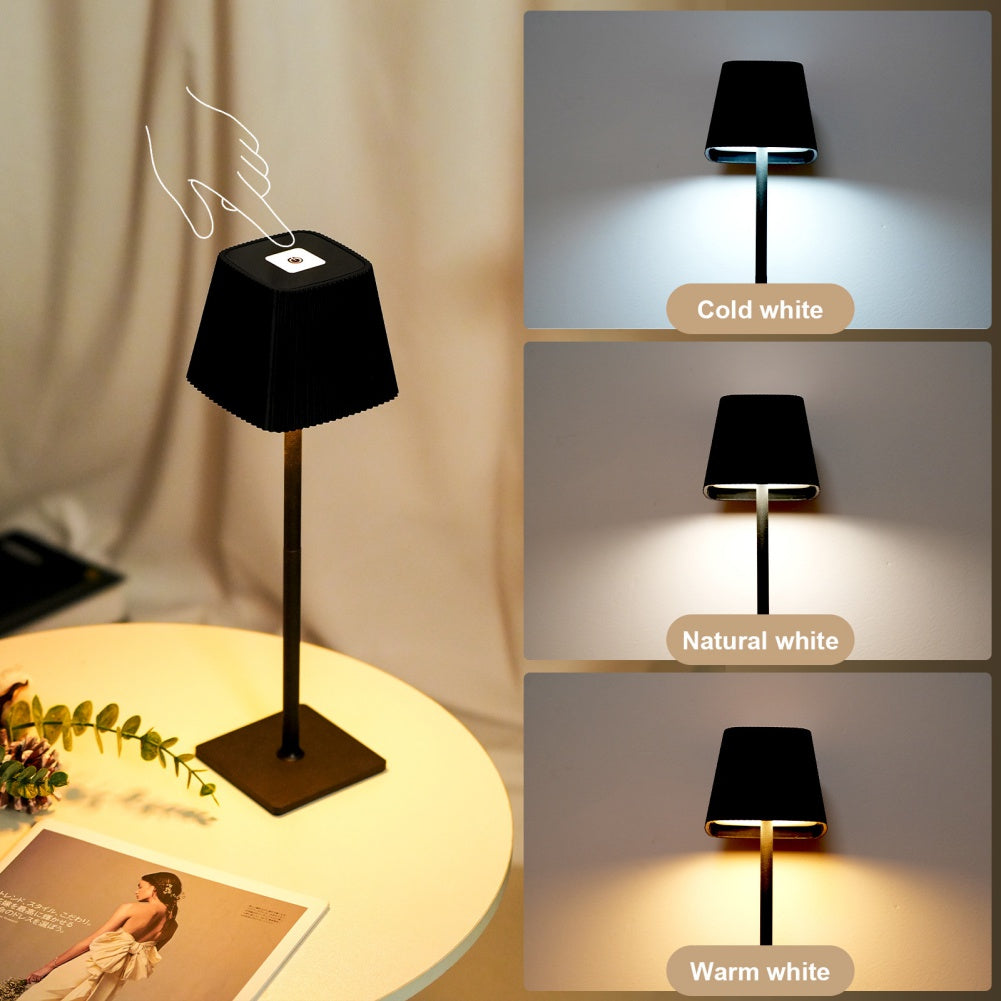 Portable Table Lamp Touch Led Lamp for Home Battery Operated Lamp Outdoor Water image 4