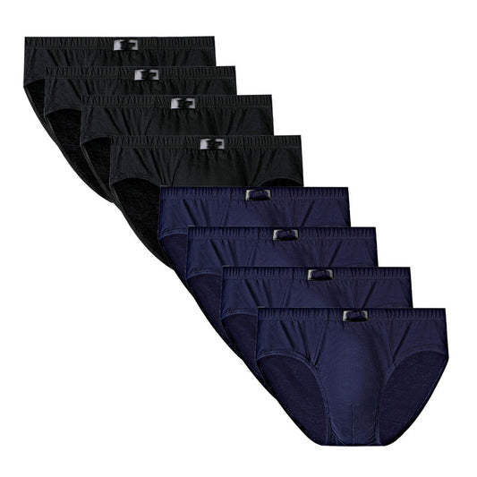 8Pcs  Fashion Men's Panties Mens Cotton Underwear Men Briefsr Bikini Pant Men C image 0