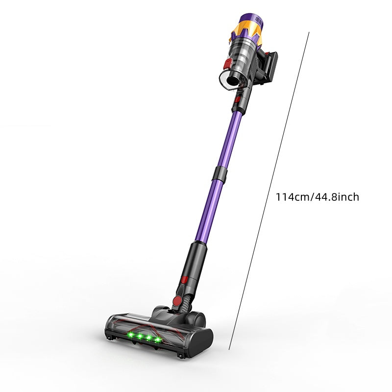 Cordless Handheld Vacuum Cleaner V18 Purple,45KPA,Touch Screen,Smart Dust Senso image 7