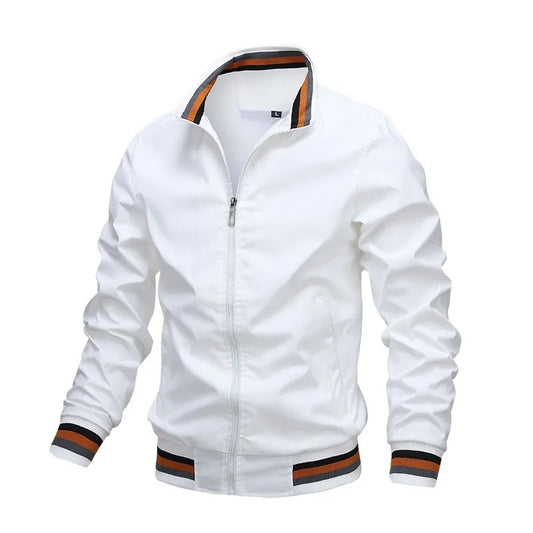 Men's Casual Four Seasons Windproof Waterproof Aviator Jacket Outdoor Sports St image 0
