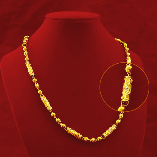 30g 14k Gold Real Gold Necklaces Shiny Choker Snake Chain Exquisite Necklace Gi image 0