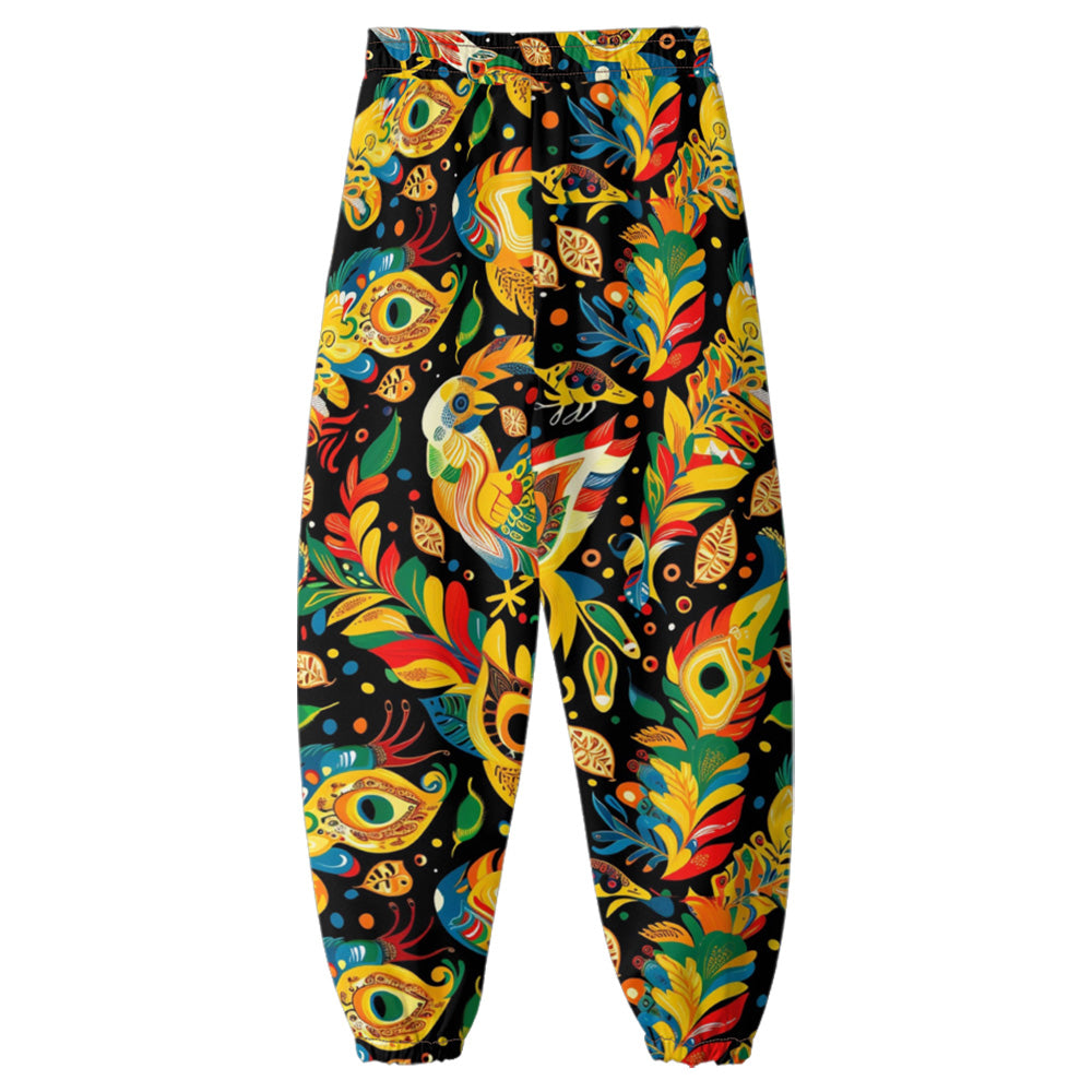 2024 New Men's Spring/Fall casual fashion style sports pants 3D printed Vintage image 4