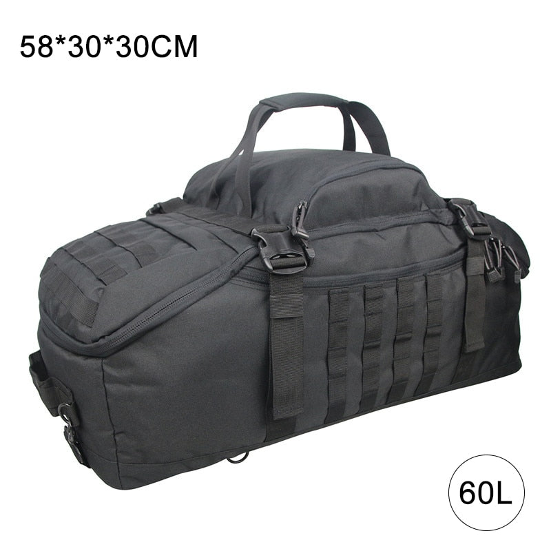 40L 60L 80L Waterproof Travel Bags Large Capacity Luggage Bags Men Duffel Bag T image 5