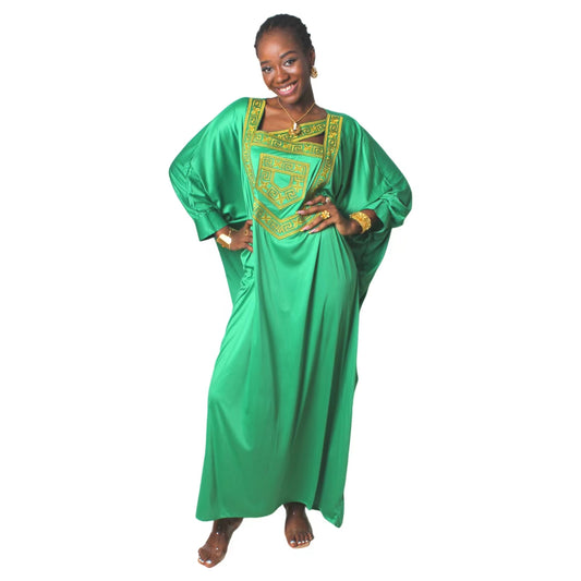 African Dresses For Women Tie Dyed Dashiki Embroidery Design Couple Fashion Ele image 0