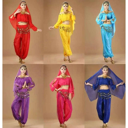 Dance Practice Clothing Belly Dance Suit New Long-sleeved Suit Belly Dance Clot image 0