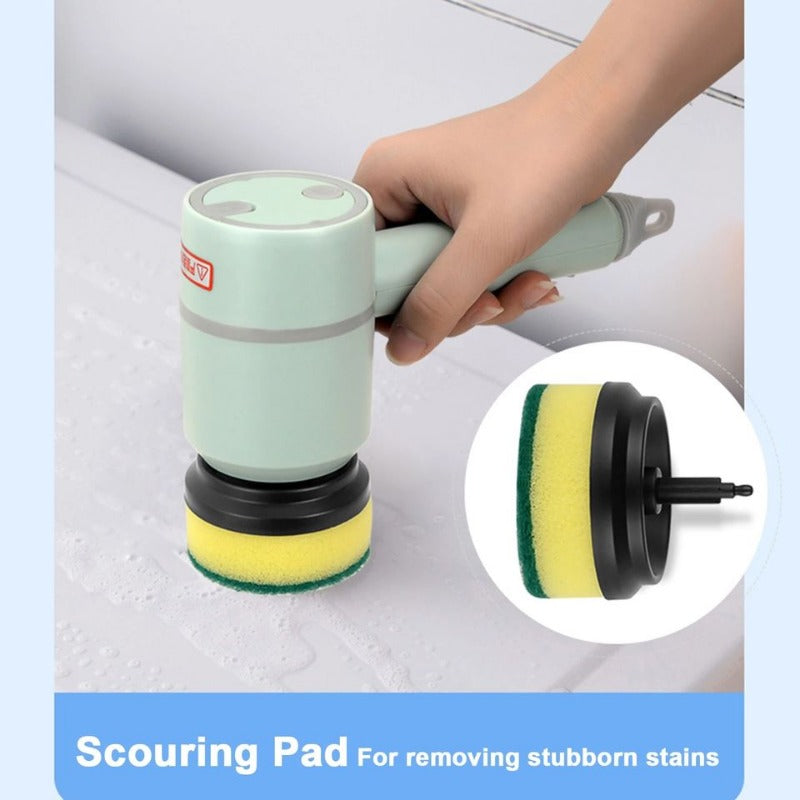 Dishwashing Brush Electric Cleaning Brush Automatic Wireless USB Rechargeable P image 5