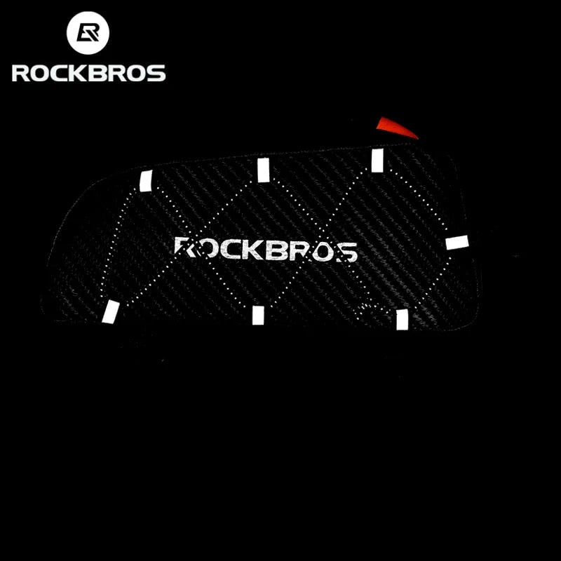 ROCKBROS Bike Bag Waterproof Reflective Front Top Frame Tube Bag Large Capacity image 3