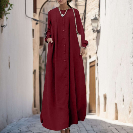 Abaya Dubai Turkey Muslim Fashion Long Dress Kaftan Islam Clothing African Maxi image 0