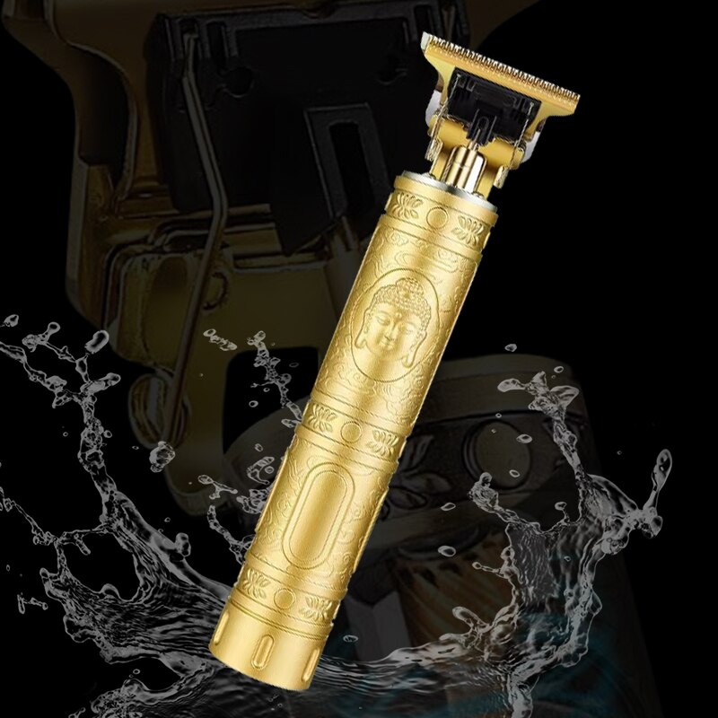 Electric Haircutter for Men USB Rechargeable Rechargeable Golden Buddha Razor E image 3