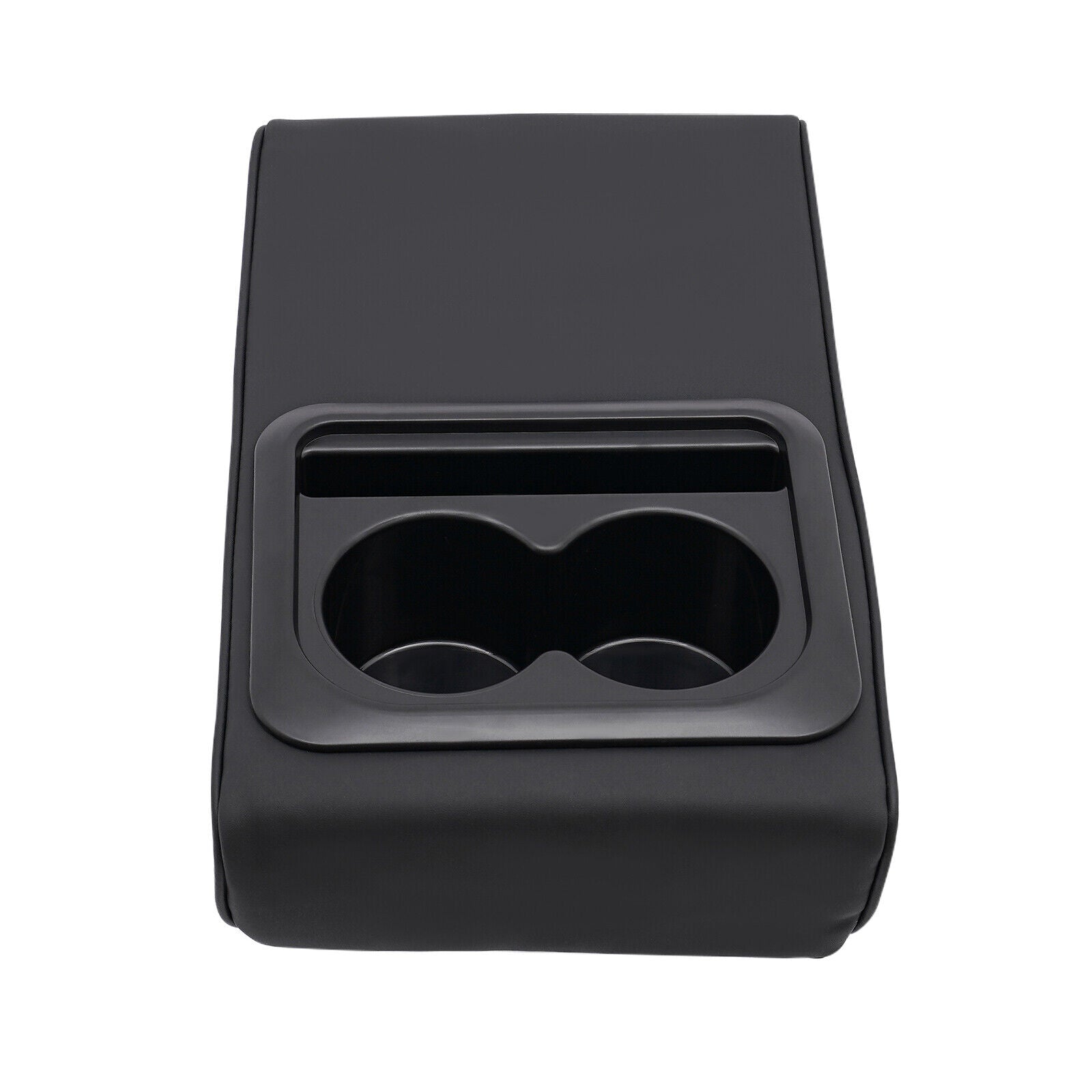 Universal Car Armrest Cushion Pad Center Console Storage Box Cover Cup Holder image 2