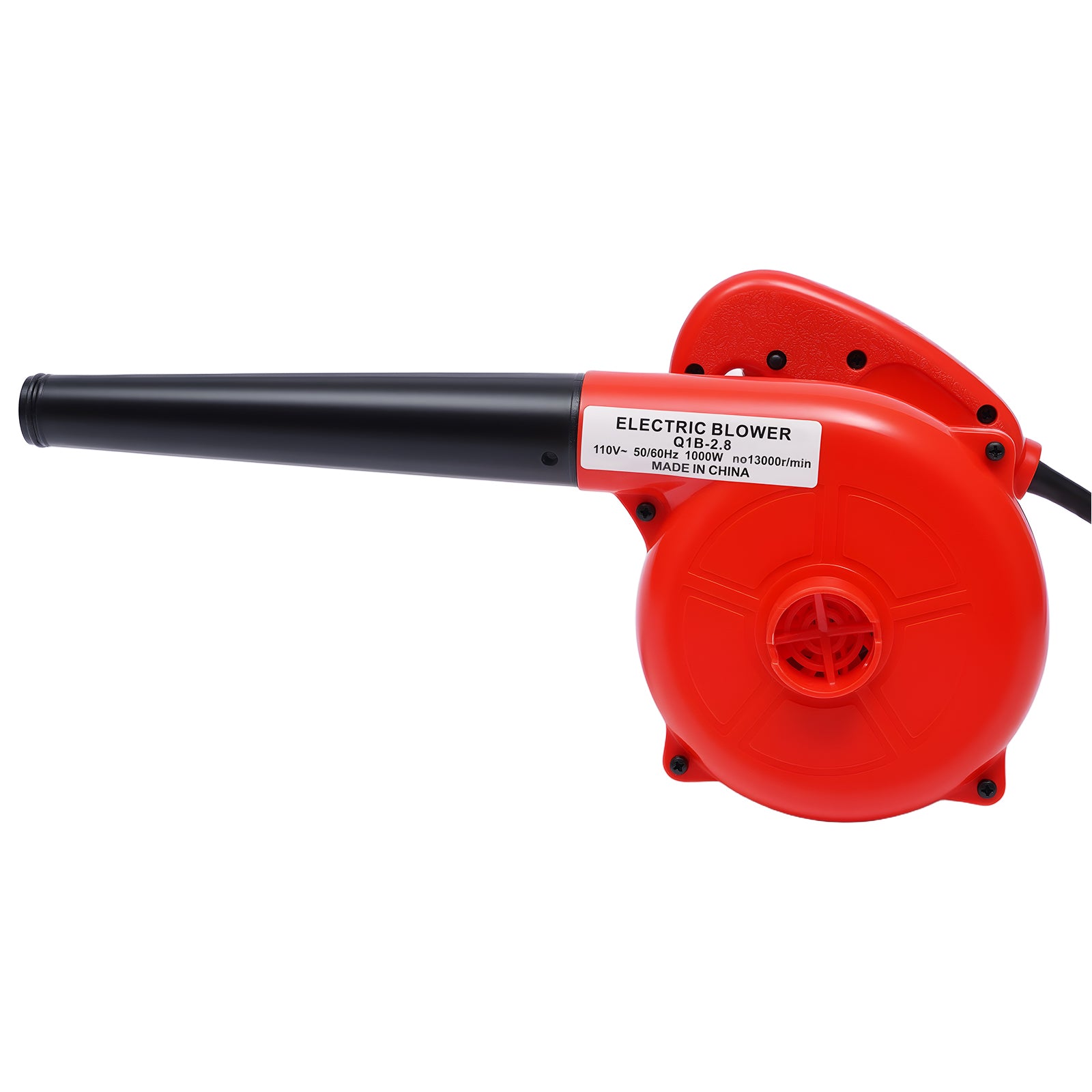 1000W 110V Electric Leaf Blower, Portable Electric Air Blower, Handheld Blower  image 1