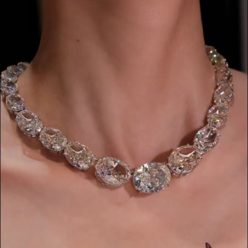 ZOCA High Quality Fine Jewelry Luxury 925 Sterling Silver Plated K Gold Necklac image 2