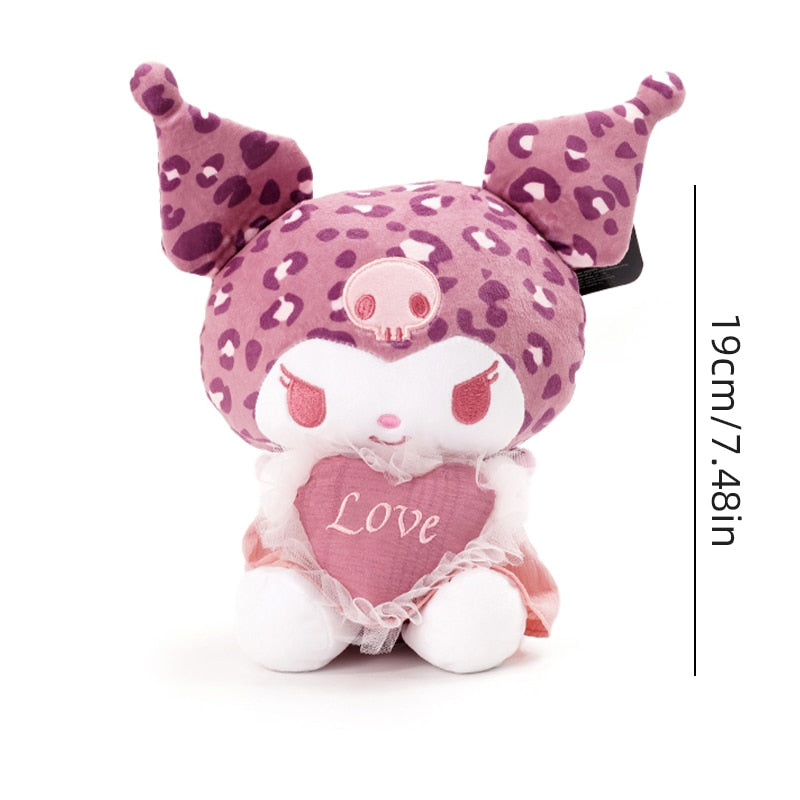 Sanrio Kuromi Melody Love Series Stuffed Toy Plushier Soft Plush Dolls Girlfrie image 2
