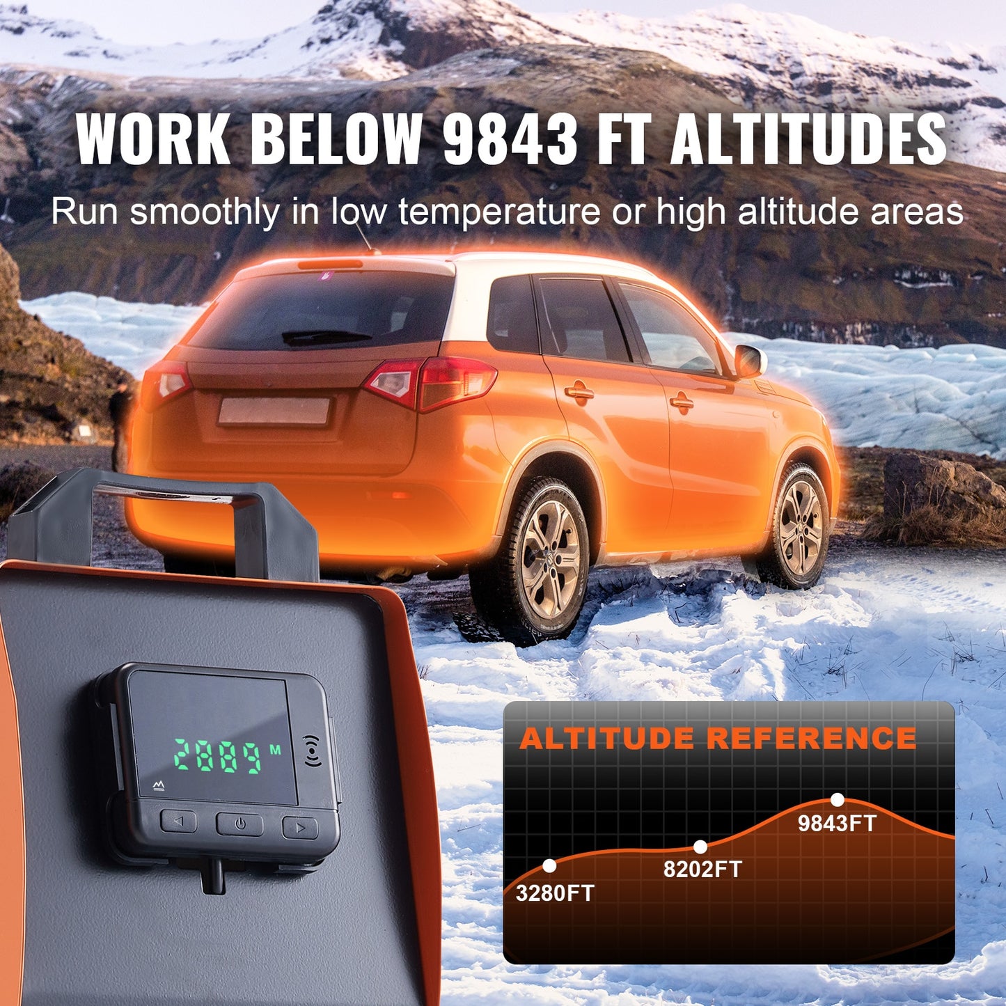 VEVOR 5/8KW Car Heater Diesel Air Heater 12V Diesel Heater With LCD Switch Sile image 5