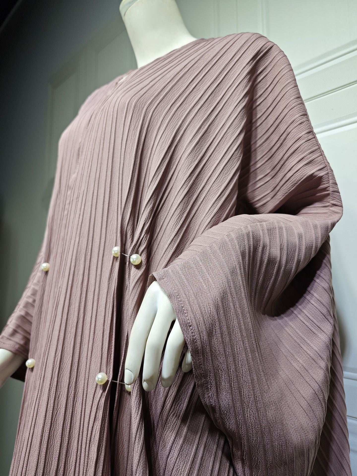 Modest Abaya Ramadan Dubai Robe Femme Musulmane Turkey Kaftan Islamic Clothing image 7