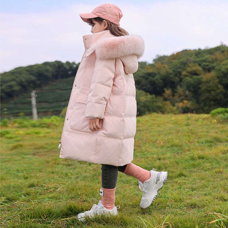2024 Winter warm Down jacket kids toddler girl clothes Girls clothing Thicken P image 4