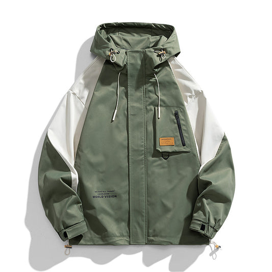 New 2024 Spring Autumn Hip Hop Streetwear Outdoor Camping Military Green Black  image 0