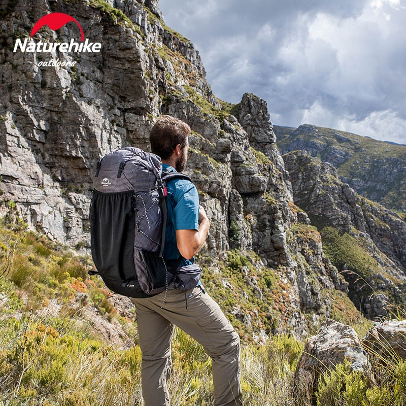Naturehike Hiking Backpack Outdoor Sports Bag 60+5L Large Capacity Ergonomic De image 3