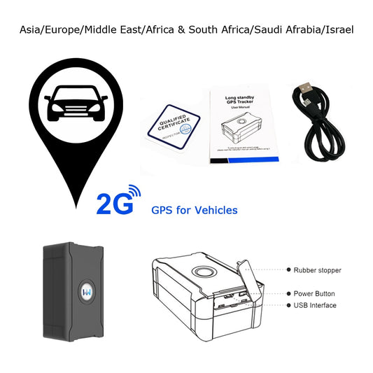 5m Accuracy Positioning 2g 4g GPS Tracker for Car Real Time Anti-theft Locator image 0