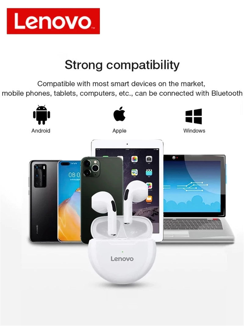 Original Lenovo HT38 TWS Earphone Wireless Bluetooth 5.0 Headphones Stereo Bass image 6