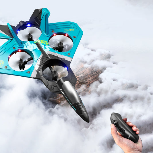V17 RC Plane 2.4G 6CH Remote Control RC Airplanes Fighter Hobby Glider RC Plane image 0
