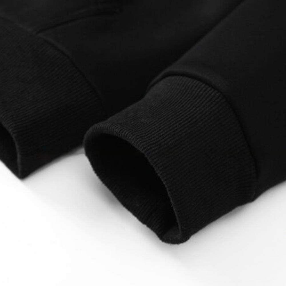Trendy Sweatshirt Coat Front Pockets Warm Zipper Lamb Wool Jacket  Men and Woma image 8